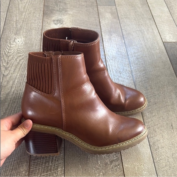 A New Day Size 7.5 Brown Aubree Ankle Boots. - Picture 3 of 9